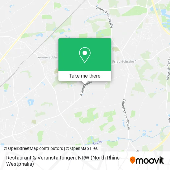 Restaurant & Veranstaltungen map