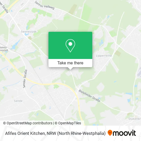 Карта Afifes Orient Kitchen