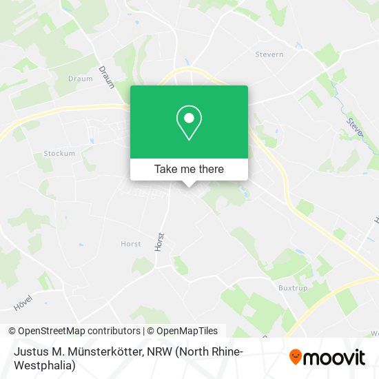 Justus M. Münsterkötter map
