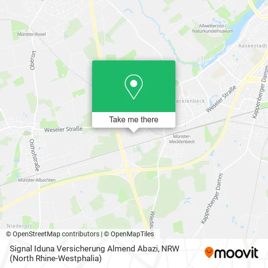 Карта Signal Iduna Versicherung Almend Abazi