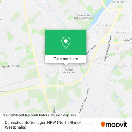 Dänisches Bettenlager map
