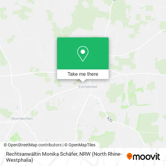 Карта Rechtsanwältin Monika Schäfer