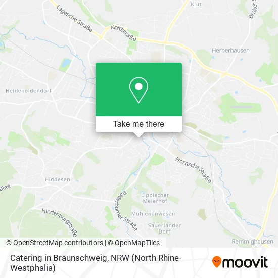 Карта Catering in Braunschweig