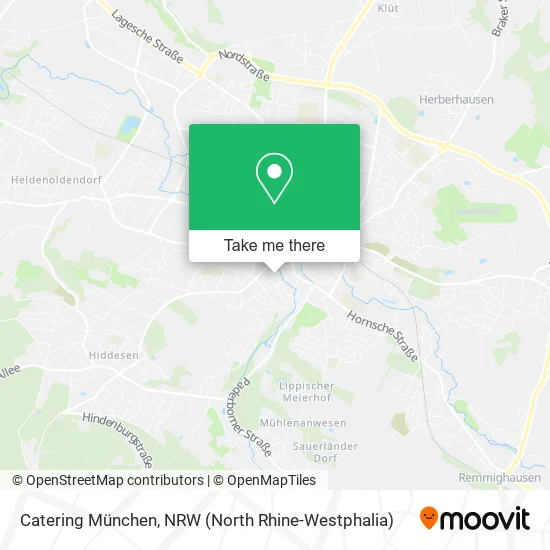 Карта Catering München