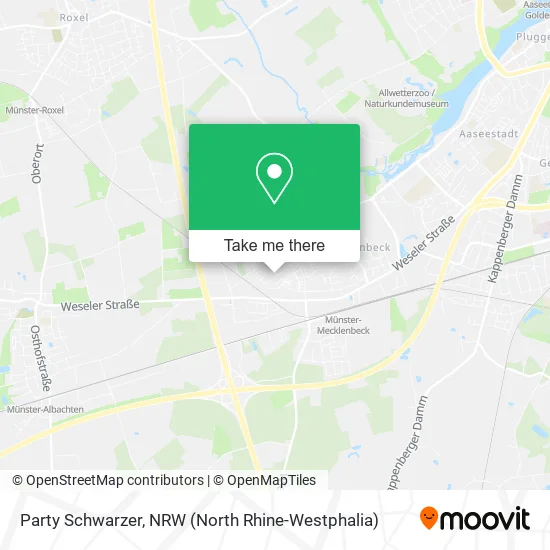 Карта Party Schwarzer