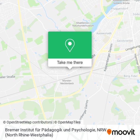 Bremer Institut für Pädagogik und Psychologie map