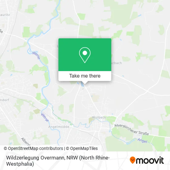 Карта Wildzerlegung Overmann