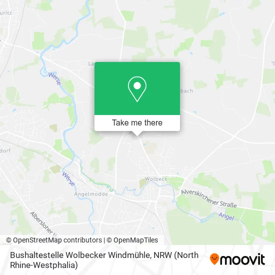 Карта Bushaltestelle Wolbecker Windmühle