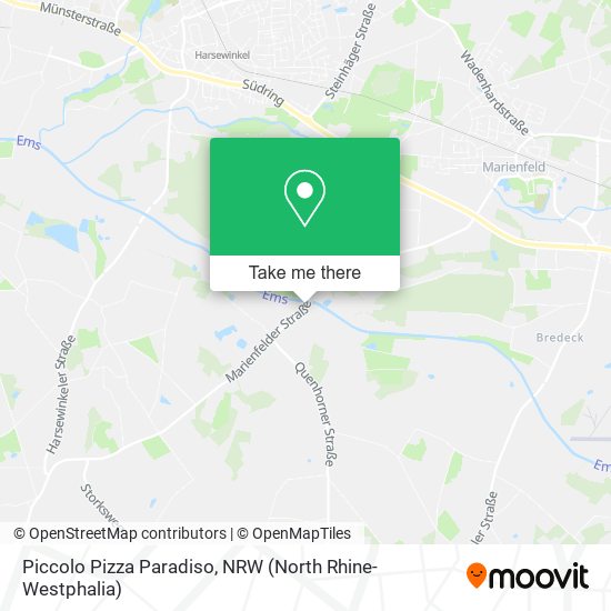 Piccolo Pizza Paradiso map