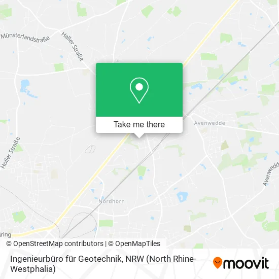 Карта Ingenieurbüro für Geotechnik