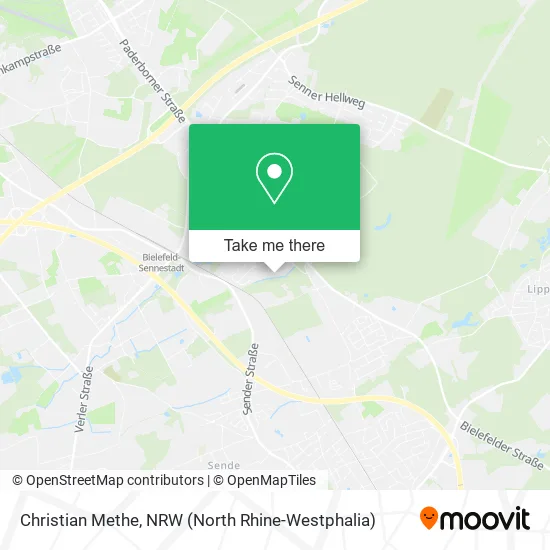 Карта Christian Methe