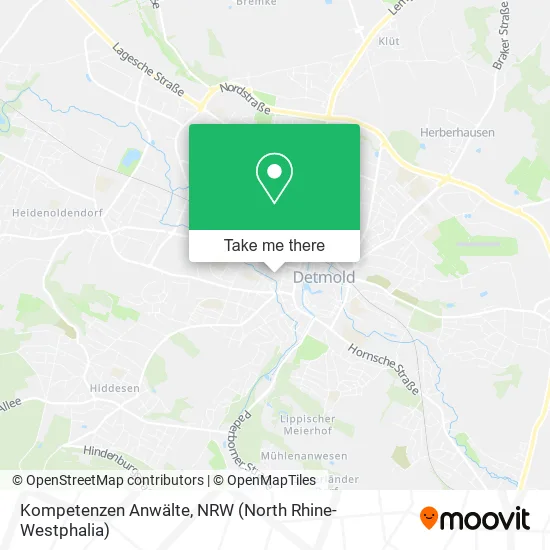 Карта Kompetenzen Anwälte