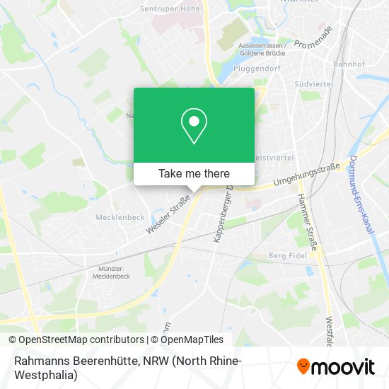 Rahmanns Beerenhütte map