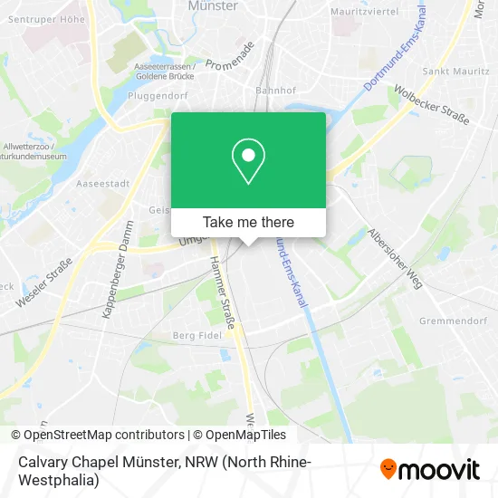 Calvary Chapel Münster map