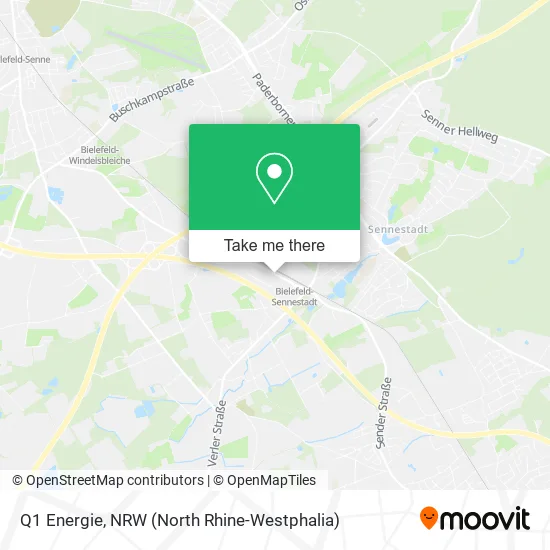 Карта Q1 Energie