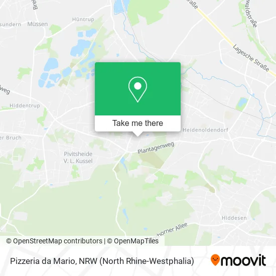 Pizzeria da Mario map