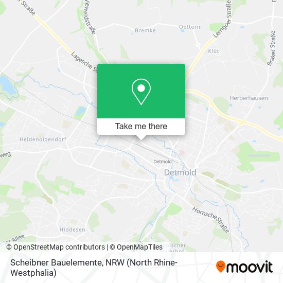 Scheibner Bauelemente map