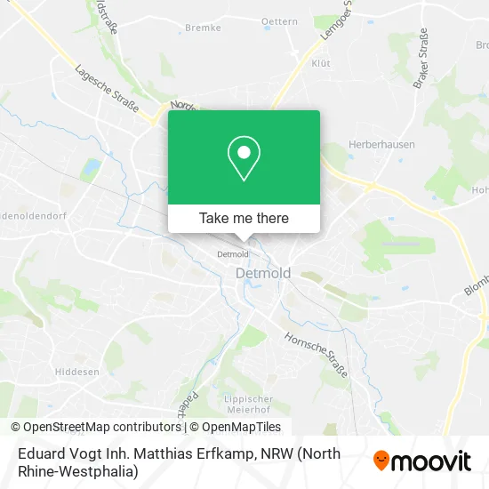 Карта Eduard Vogt Inh. Matthias Erfkamp