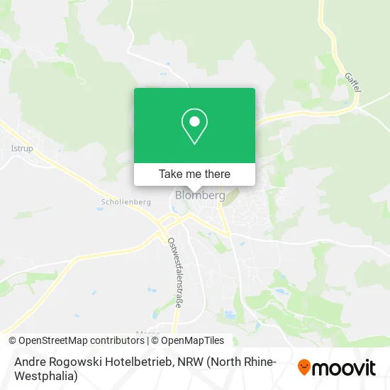 Andre Rogowski Hotelbetrieb map