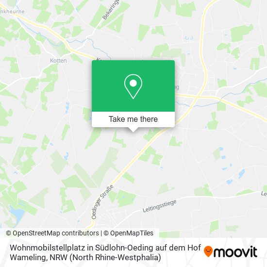 Wohnmobilstellplatz in Südlohn-Oeding auf dem Hof Wameling map
