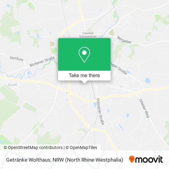 Getränke Wolthaus map