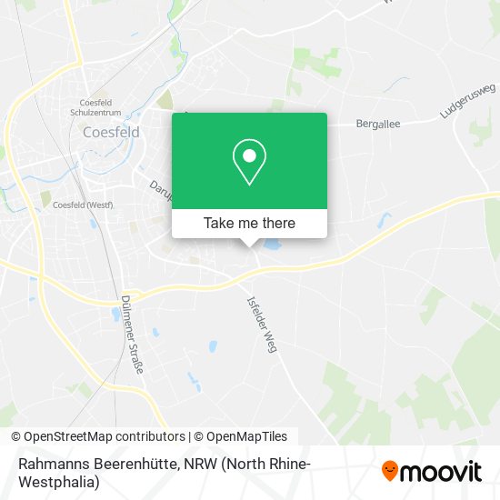 Rahmanns Beerenhütte map