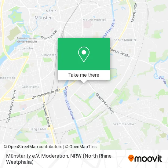 Карта Münstarity e.V. Moderation