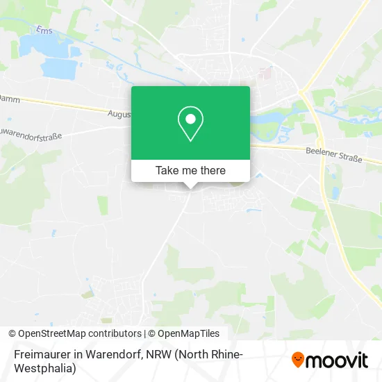 Freimaurer in Warendorf map