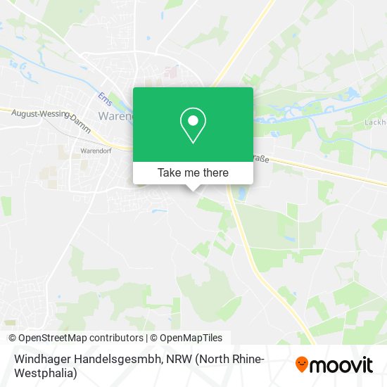 Windhager Handelsgesmbh map