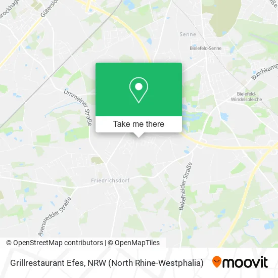 Grillrestaurant Efes map