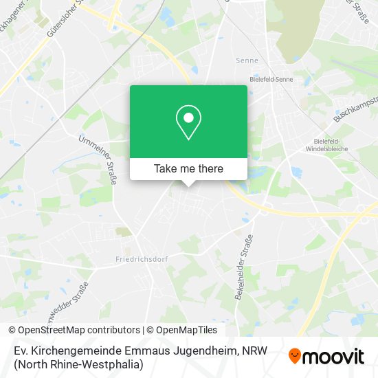 Ev. Kirchengemeinde Emmaus Jugendheim map