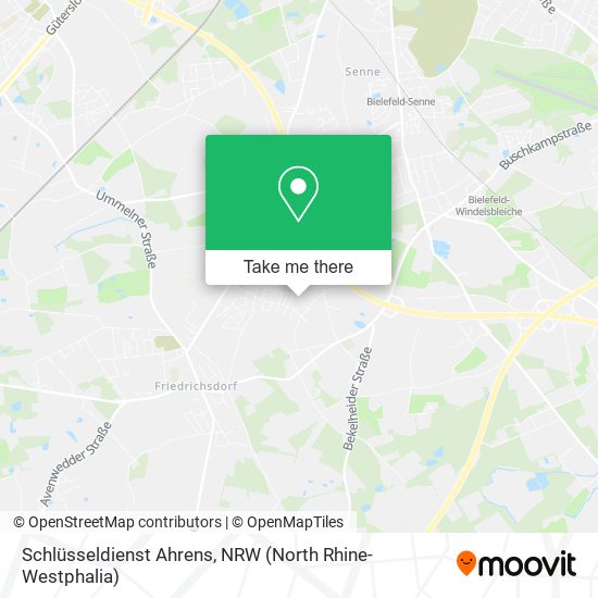 Schlüsseldienst Ahrens map