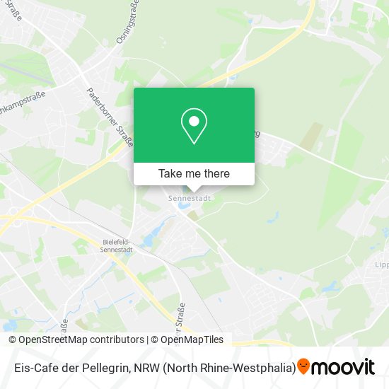 Eis-Cafe der Pellegrin map