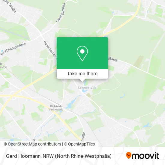 Gerd Hoomann map