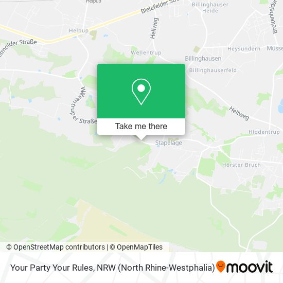 Your Party Your Rules map
