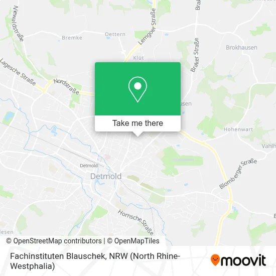 Fachinstituten Blauschek map