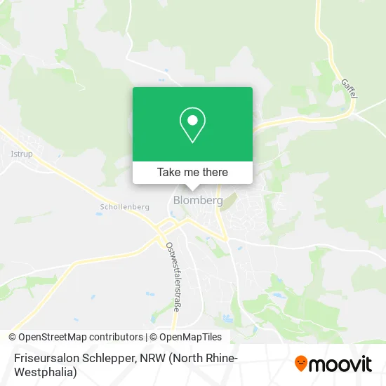 Friseursalon Schlepper map