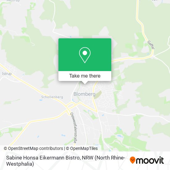 Sabine Honsa Eikermann Bistro map