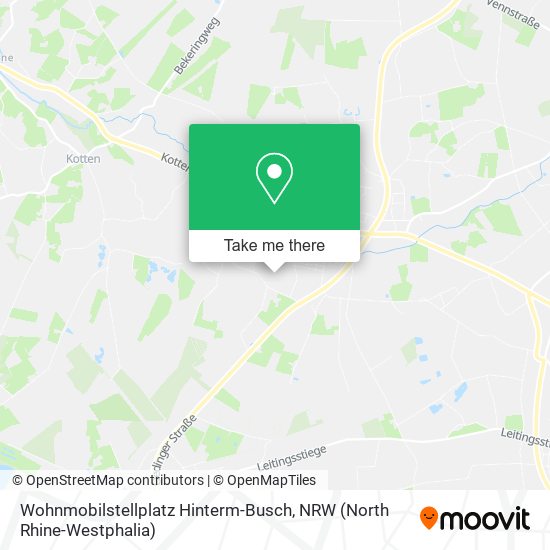 Карта Wohnmobilstellplatz Hinterm-Busch