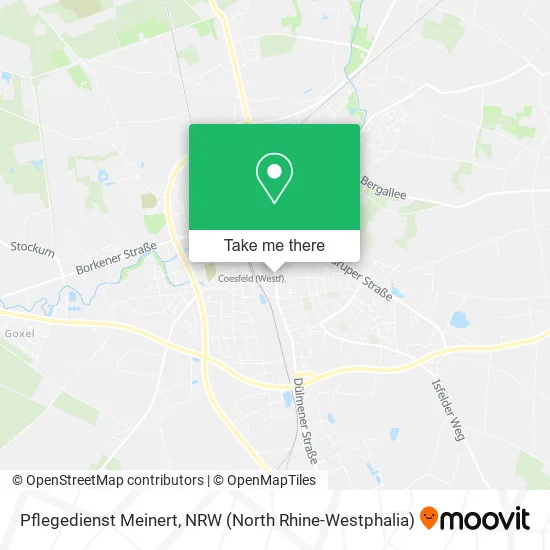 Pflegedienst Meinert map