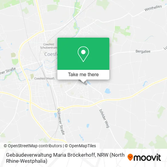 Карта Gebäudeverwaltung Maria Bröckerhoff