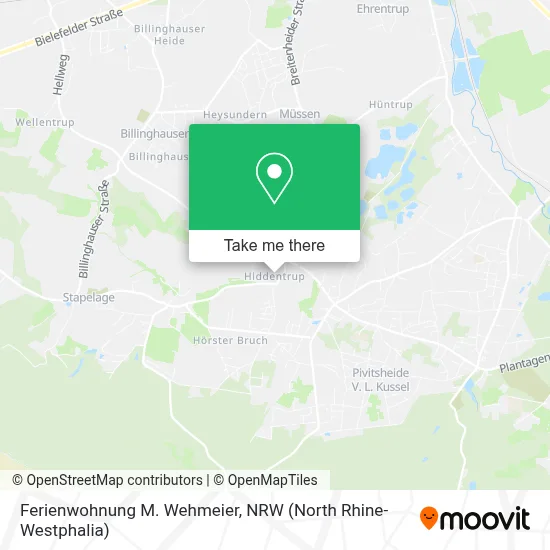 Ferienwohnung M. Wehmeier map