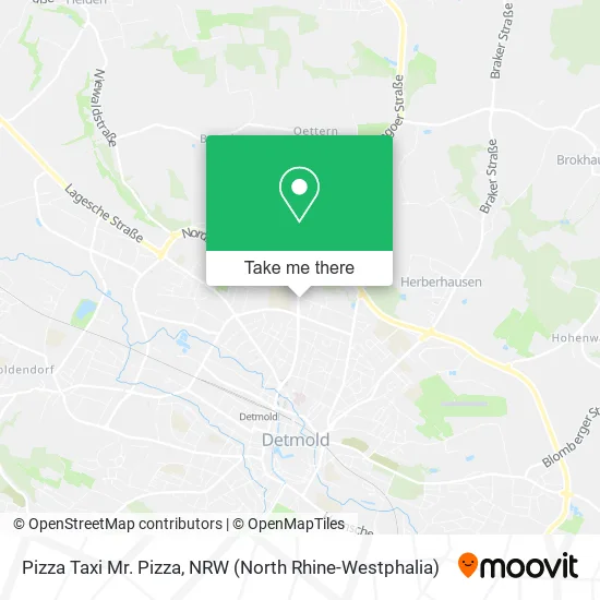 Карта Pizza Taxi Mr. Pizza