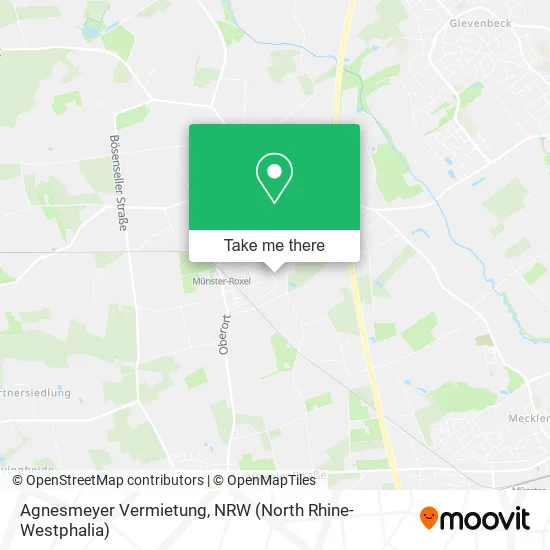 Карта Agnesmeyer Vermietung