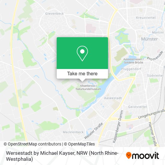 Wersestadt by Michael Kayser map