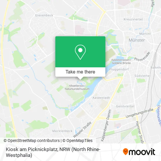Карта Kiosk am Picknickplatz