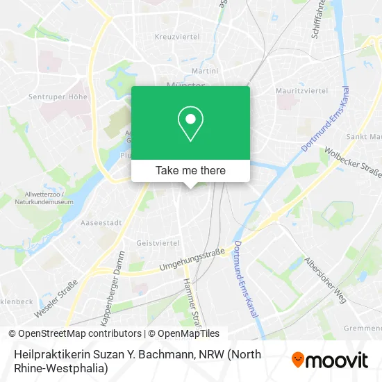 Карта Heilpraktikerin Suzan Y. Bachmann