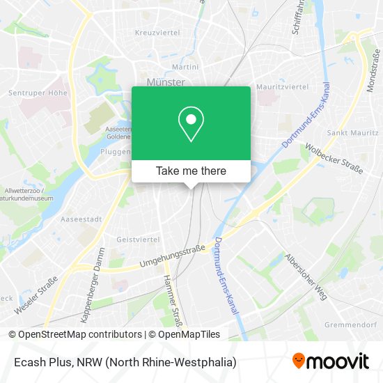 Ecash Plus map