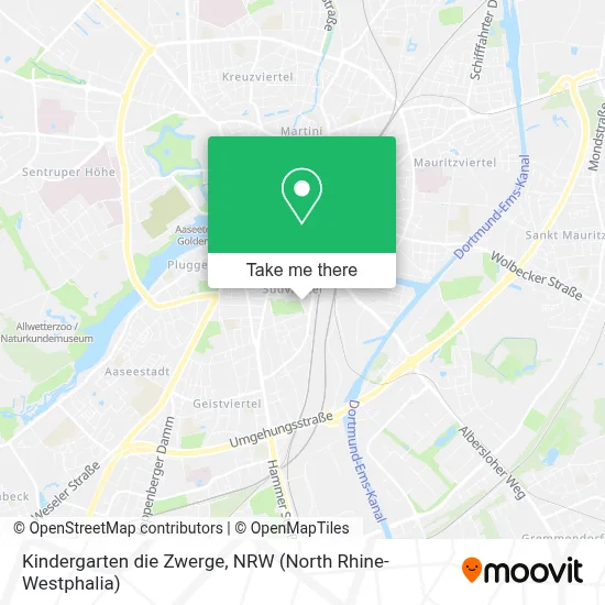 Kindergarten die Zwerge map