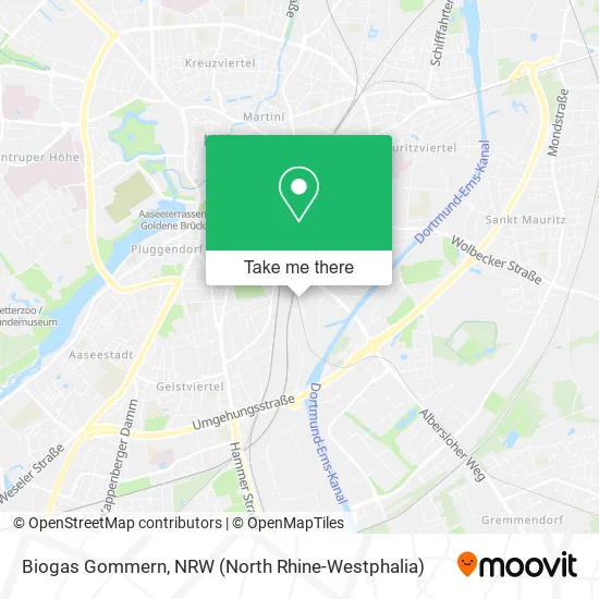 Карта Biogas Gommern